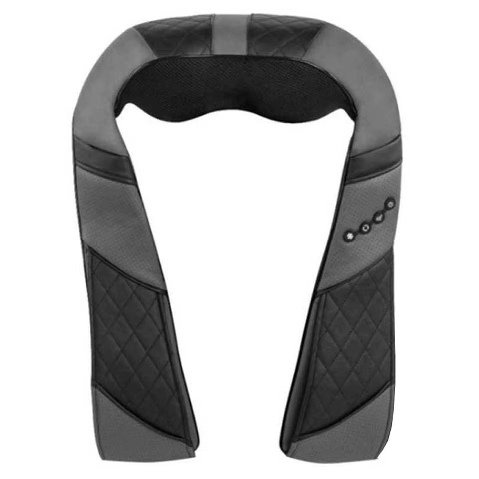 Intelligent Electric Heating Vibration Neck & Shoulder Massager Posture Corrector Belt with Back Support Wearable Massager